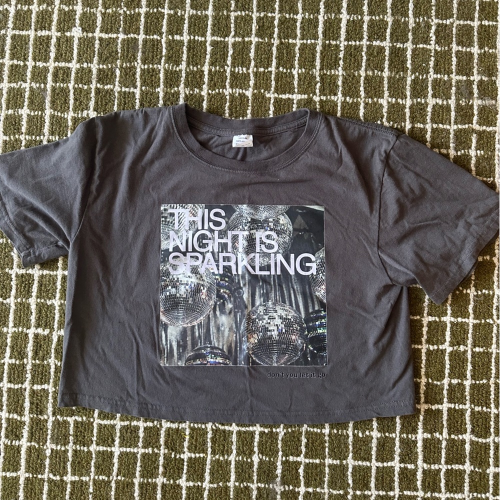 Taylor Swift Grey Graphic T-Shirt